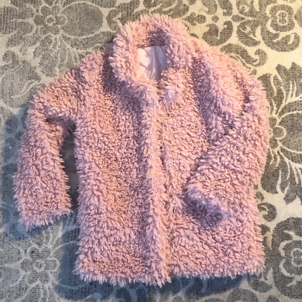 Pink Teddy Jacket